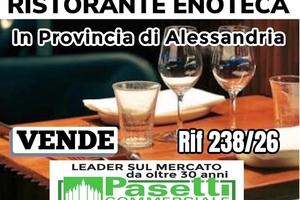 RISTORANTE/ENOTECA/BAR provincia di Alessandria