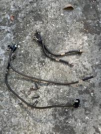 Tubi freno in treccia ABARTH 124