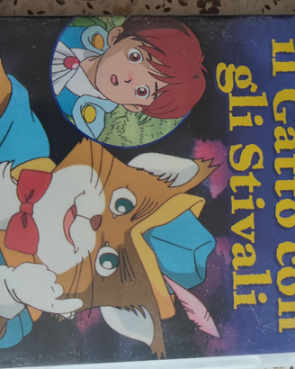 Il gatto con gli stivali cartone in dvd video