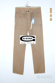 PANTALONE G-Star regular tapered denim Nuovo tg 44