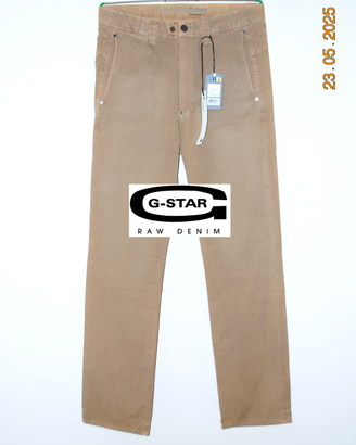 PANTALONE G-Star regular tapered denim Nuovo tg 44