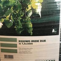 Rete antigrandine verde vigneti