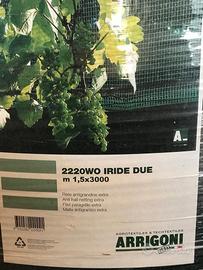 Rete antigrandine verde vigneti
