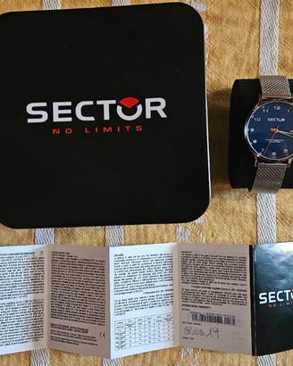 Orologio Sector 370 mai usato, fondo magazzino