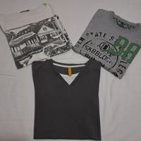 Magliette di cotone a maniche corte.