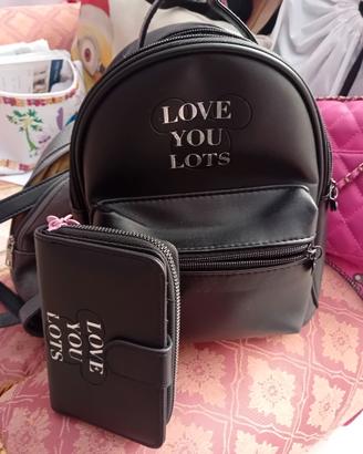 Zaino piu borsellino