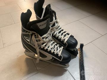 Pattini hockey ghiaccio CCM taglia 42