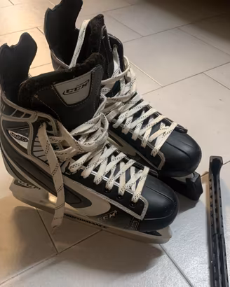 Pattini hockey ghiaccio CCM taglia 42