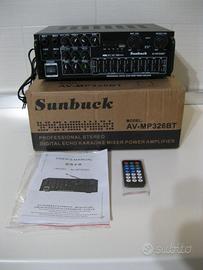Amplificatore Karaoke mp3 radio Bluetooth aux etc.
