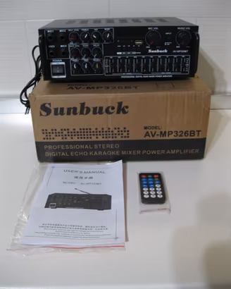 Amplificatore Karaoke mp3 radio Bluetooth aux etc.