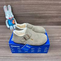 Scarpe casual BirkenStock London grigio marrone38