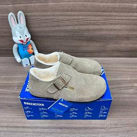 Scarpe casual BirkenStock London grigio marrone38