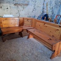 Panca legno massello 