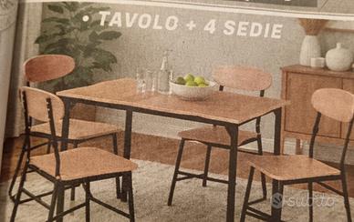 tavolo con sedie