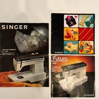 Depliant pubblicità opuscoli Singer