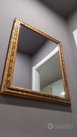 SPECCHIO CLASSICO ORO ACRILICO