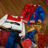 Vestito carnevale harley queen