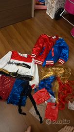 Vestito carnevale harley queen