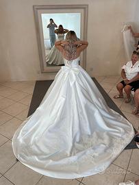 Abito da sposa in Mikado