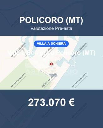 Immobile in asta di 120 m² con box auto a Policoro