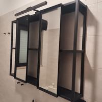 Mobile Bagno IKEA ENHET con luce