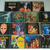 Cirque du Soleil CD e DVD originali da collezione