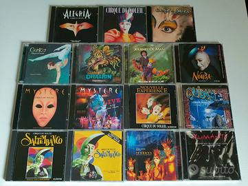 Cirque du Soleil CD e DVD originali da collezione
