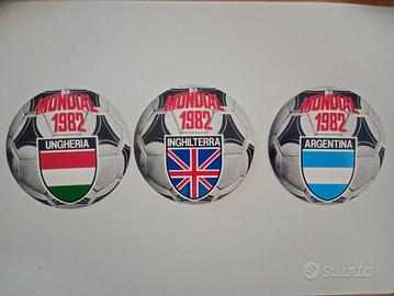 3 adesivi Milka Mondiali Spagna 82