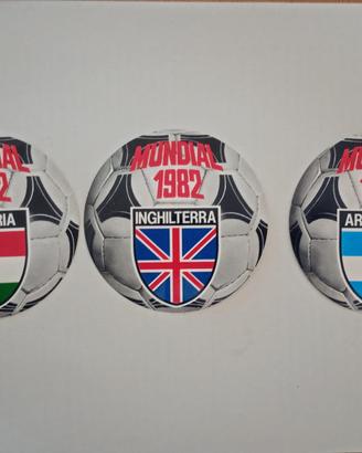 3 adesivi Milka Mondiali Spagna 82