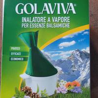 Golaviva Inalatore a vapore per essenze balsamiche