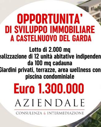 Terreno di 2000 m² a Castelnuovo del Garda