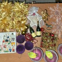 Lotto addobbi natale vintage