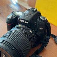 Fotocamera Nikon D90- obiettivo 18-105