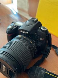 Fotocamera Nikon D90- obiettivo 18-105