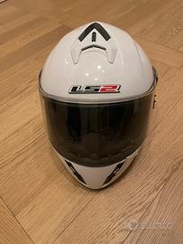 casco integrale LS2 bianco
