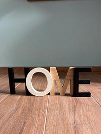 Decorazione scritta Home