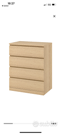 Cassettiera Malm Ikea