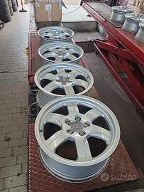 CERCHI IN LEGA USATI ORIGINALE A5 7,5x17 ET28 