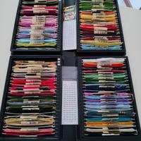 100 Matassine cotone ricamo Dmc e Anchor 