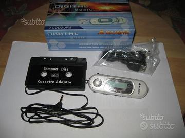 Lettore mp3 con adattatore cassette