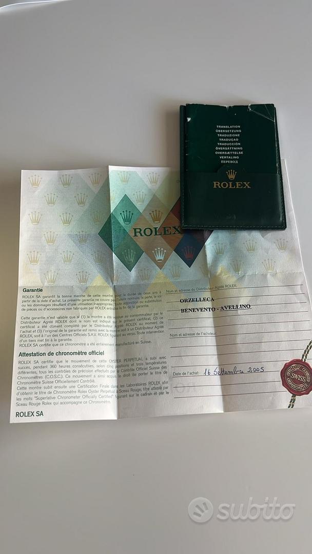 Rolex 15200 rolex gmt Abbigliamento e Accessori In vendita a Napoli