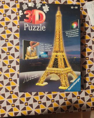 Puzzle 3d Tour Eiffel luminoso Ravensburger