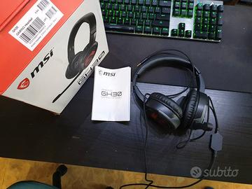 Cuffie Gaming MSI GH30 con Microfono