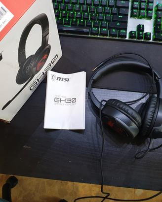 Cuffie Gaming MSI GH30 con Microfono