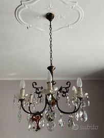 Lampadario a gocce