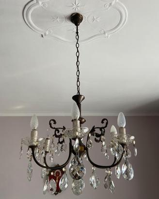 Lampadario a gocce