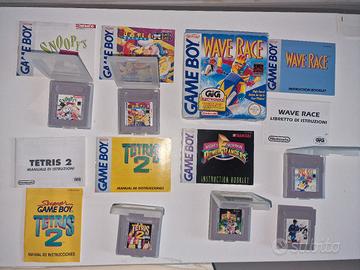 6 giochi per console Nintendo Game boy 