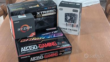 Bundle Ryzen 5 1600X + AB350 + 550w + air cooler