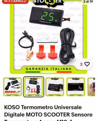 display temperatura 