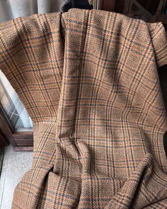 Taglio tessuto scozzese beige